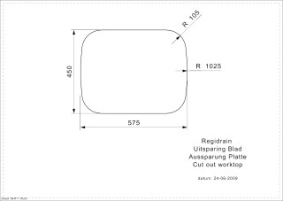 Regidrain  And  RL226S 2TH Cut Out