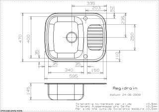 Regidrain  And  RL226S 2TH Line Drawing